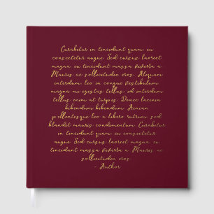 Libro De Visitas Boda de poema de citas personalizadas promete
