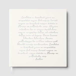 Libro De Visitas Boda de poema de citas personalizadas promete