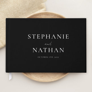 Libro De Visitas Boda de Relieve metalizado plateado Minimalista ne