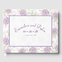 Boda de Rosa Púrpura Lavanda
