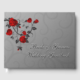 Libro De Visitas Boda de Rosas encantados