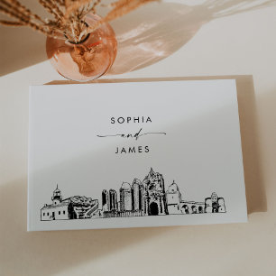 Libro De Visitas Boda de Skyline de San Diego