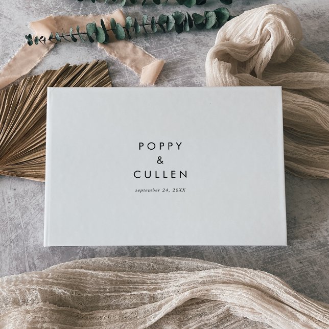 Libro De Visitas Boda de tipografía de moda (Subido por el creador)