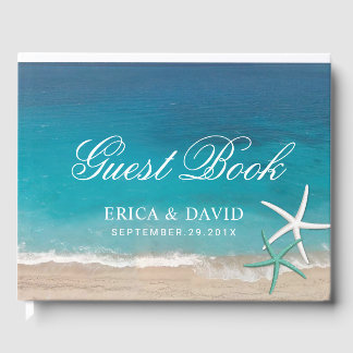 Libro De Visitas Boda de verano de Starfish Beach