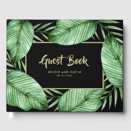 Libro De Visitas Boda de Vibe Tropical Posh