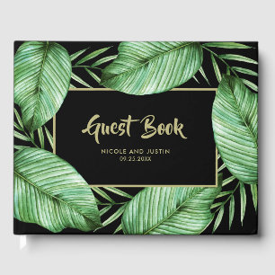 Libro De Visitas Boda de Vibe Tropical Posh