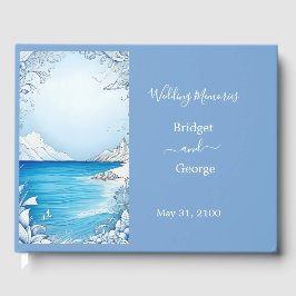 Libro De Visitas boda de vibración de la costa azul