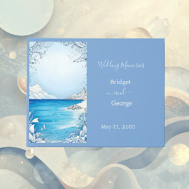 Libro De Visitas boda de vibración de la costa azul