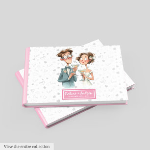 Libro De Visitas Boda de visita obligada - Funny Quirky Parple