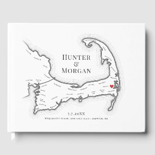 Libro De Visitas Boda de Wequassett Resort Cape Cod