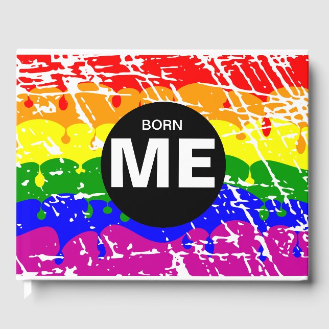 Libro De Visitas Boda del orgullo gay (Anverso)