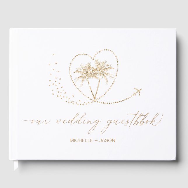 Libro De Visitas Boda Destino Passport World Map Gracias (Anverso)