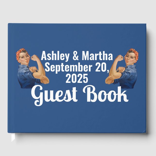 Libro De Visitas boda Dos Rosies de los años 1940 (Anverso)