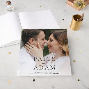 Libro De Visitas Boda Editorial de Foto Moderna