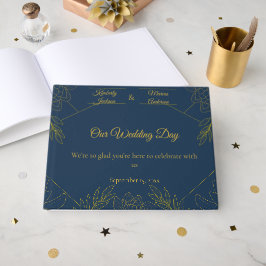 Libro De Visitas Boda Elegancia Dorada