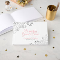 Boda Elegante de Amigo Rosa y Gris Filigree