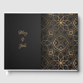 Libro De Visitas Boda elegante de lujo