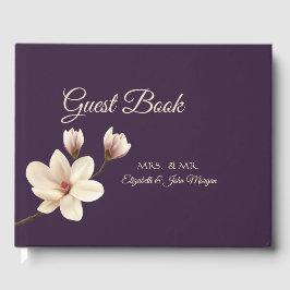 Libro De Visitas Boda Elegante de Magnolia Chic