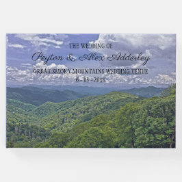 Libro De Visitas Boda en las Grandes Montañas Humeantes