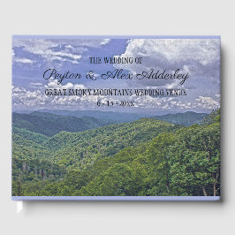 Libro De Visitas Boda en las Grandes Montañas Humeantes