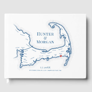 Libro De Visitas Boda en Wychmere Beach Club Cape Cod