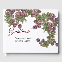 Boda floral con brotes de rosa