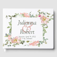 boda floral de color rosa bonito