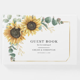 Libro De Visitas Boda floral Eucalyptus