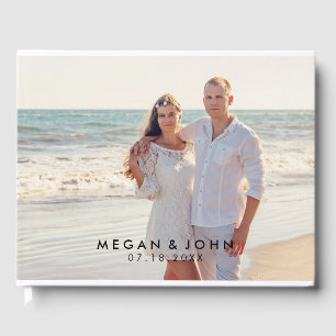 Libro De Visitas Boda fotográfico moderno