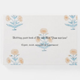 Libro De Visitas Boda Guest Book personalizable arte clásico