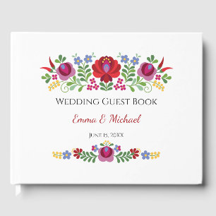 Libro De Visitas Boda invitado de diseño húngaro Red Peppers