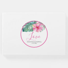 Libro De Visitas Boda invitado Floral