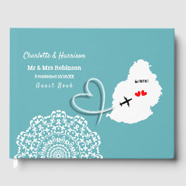 Libro De Visitas Boda Mauricio de destino