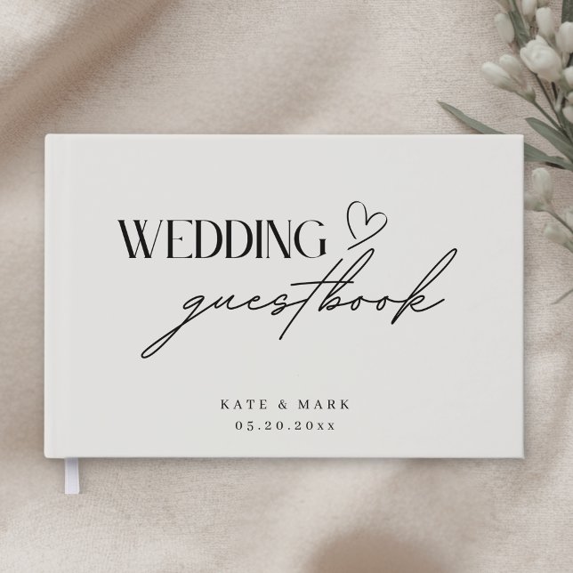 Libro De Visitas Boda Minimalista (Subido por el creador)