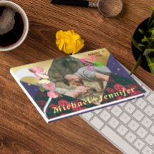 Boda Minimalista Floral Elegante con Foto Personal