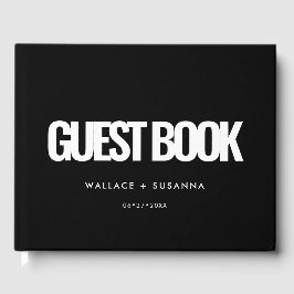 Libro De Visitas Boda minimalista simple