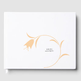 LIBRO DE VISITAS BODA MOD PEACH TULIP