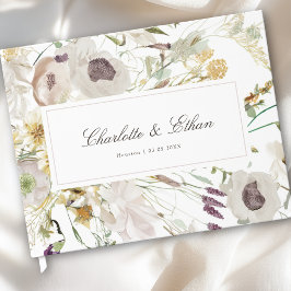 Libro De Visitas Boda Moderna de Primavera