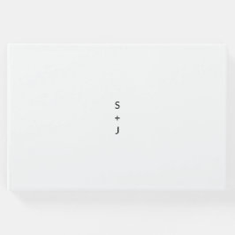 Libro De Visitas Boda moderno