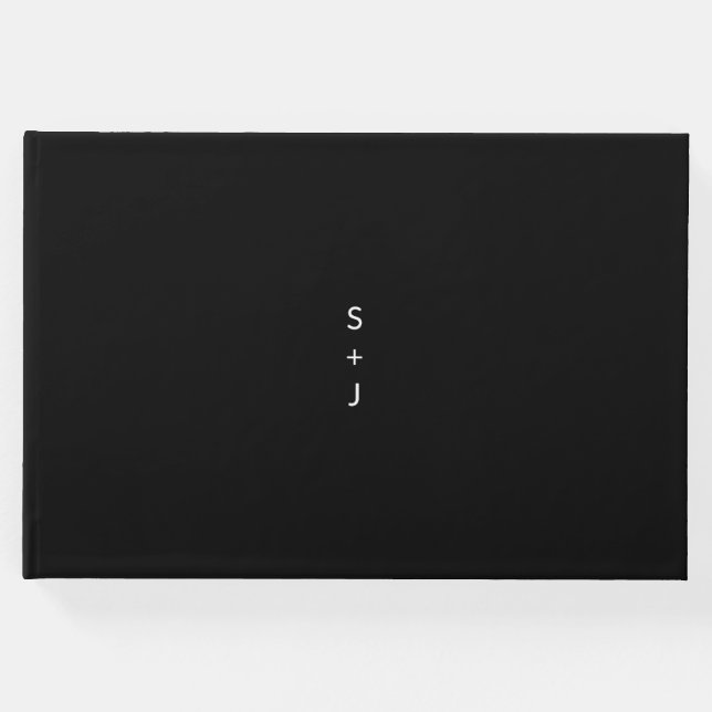 Libro De Visitas Boda moderno (Anverso)