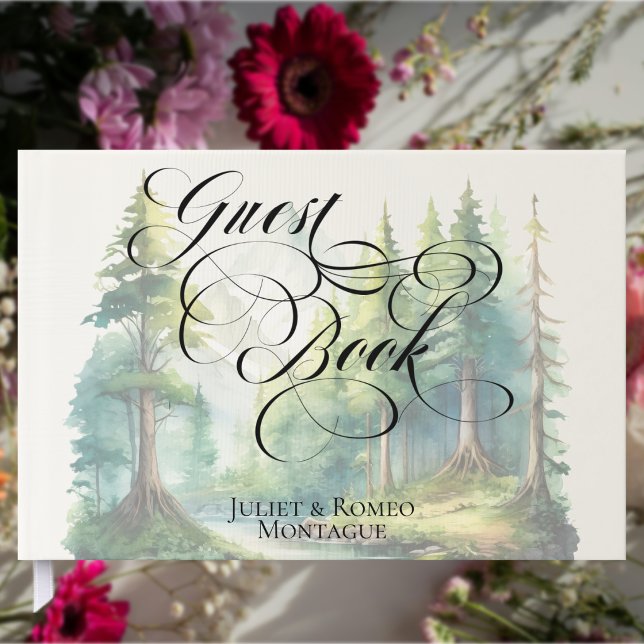 Libro De Visitas Boda Montañas Acuarela (Subido por el creador)