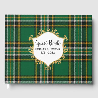 Libro De Visitas Boda Nacional Irlandés de Placas