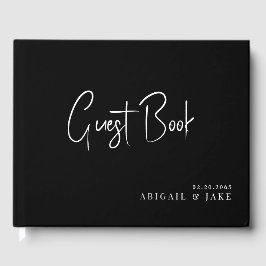 Libro De Visitas Boda negro