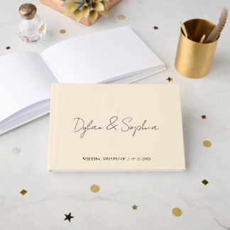 Libro De Visitas Boda Personalizada Compromiso y Aniversario