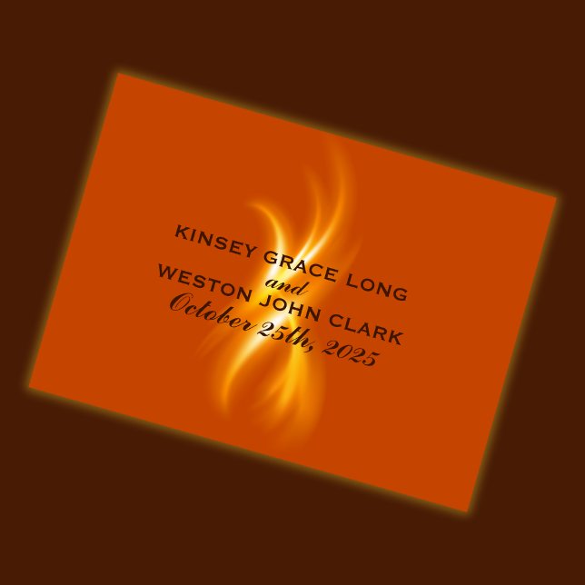 Libro De Visitas Boda Romántico de Llama Ardiente (Subido por el creador)