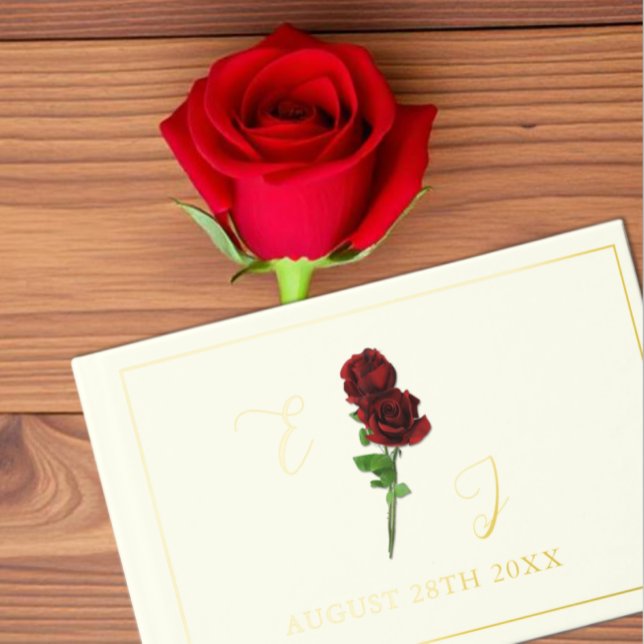 Libro De Visitas Boda Rosa de Ivory Gold (Subido por el creador)