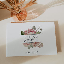 Libro De Visitas Boda Rosa de Rubor