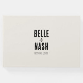 Libro De Visitas Boda ruso del Boho Barn