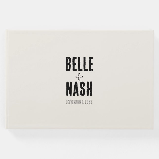 Libro De Visitas Boda ruso del Boho Barn (Anverso)