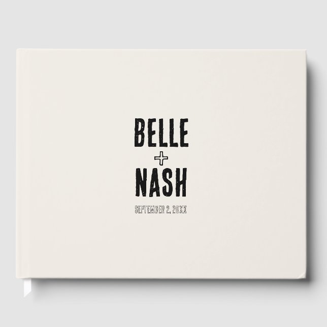 Libro De Visitas Boda ruso del Boho Barn (Anverso)